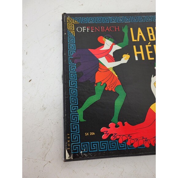 Offenbach La Belle Helene Renaissance Helene-Linda Felder Paris-Andre Dran Vinyl - Picture 10 of 11